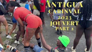 Antigua Carnival 2023 Jouvert part 2 [upl. by Leahciam]