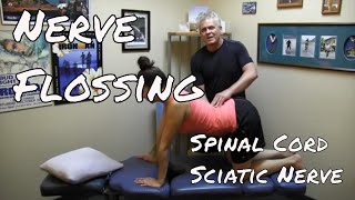 Sciatica Pain  Nerve Flossing Nerve Root Release [upl. by Zuckerman205]